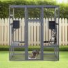 Super Large Cat Cage - Grey (New)