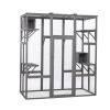 Extra Large Cat Cage - Gray